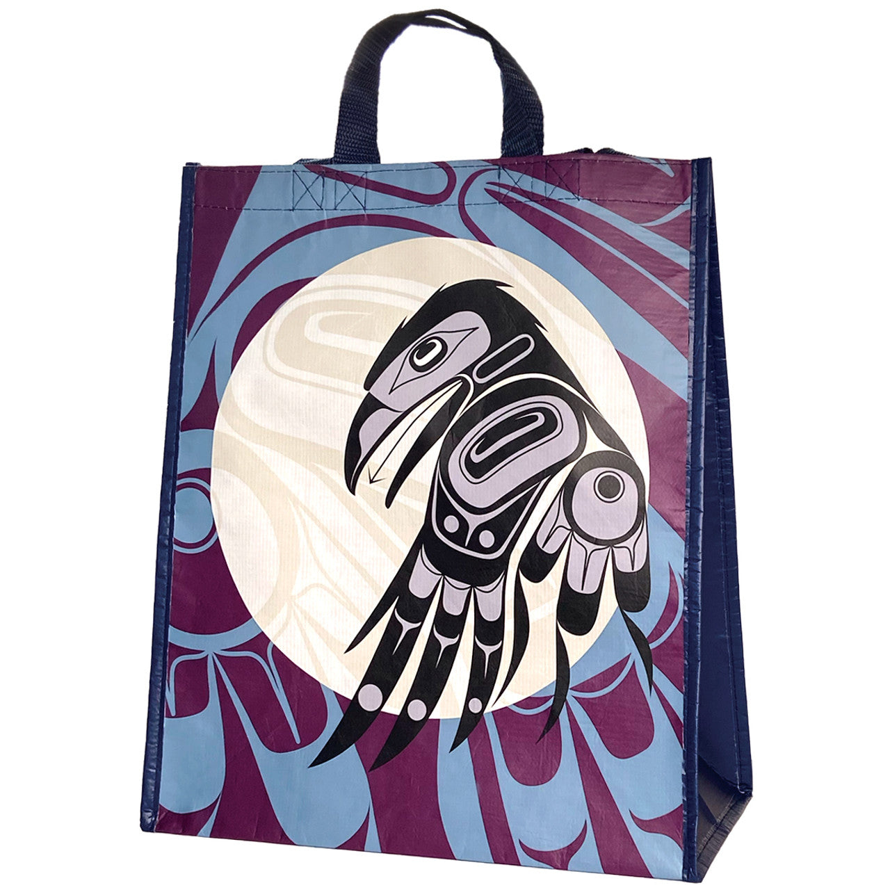 Eco Bag Raven Moon Large - Garfinkle - Eco Bag - House of Himwitsa Art Gallery