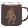 ENAMEL MUGS - Sasquatch / 17oz - EMUG7 - House of Himwitsa Native Art Gallery and Gifts