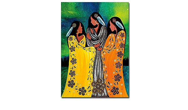 Art Card Betty Albert Motherhood - Art Card Betty Albert Motherhood -  - House of Himwitsa Native Art Gallery and Gifts