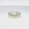 Gilbert Pat Eagle Silver Ring .1/4" Width Size 11