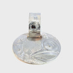 Jim Mcquire  Pendant with Silver Carved Bale Hummingbird
