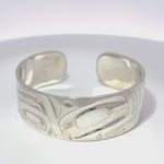 Alvin Adkins Silver Bracelet Orca