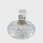 Jim Mcquire  Pendant with Silver Carved Bale Bear