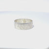 Gilbert Pat Wolf Silver Ring .5/16" Width Size 11