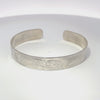 Don Lancaster Eagle 3/8" Width  x 6" Diameter Silver Bracelet