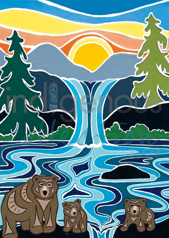 Magnet Shelley Davies One Last Swim -  - Magnet - House of Himwitsa Art Gallery