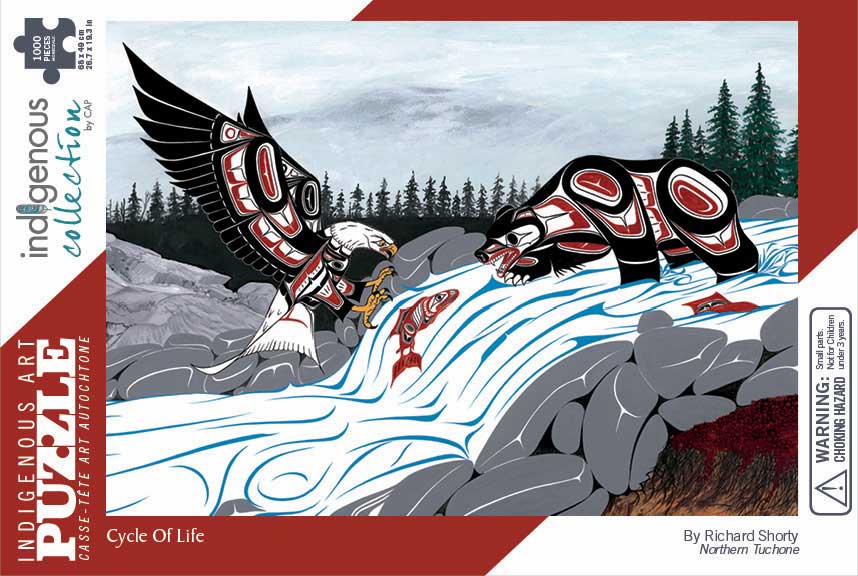 Puzzle Richard Shorty Cycle of Life -  - Puzzles - House of Himwitsa Art Gallery
