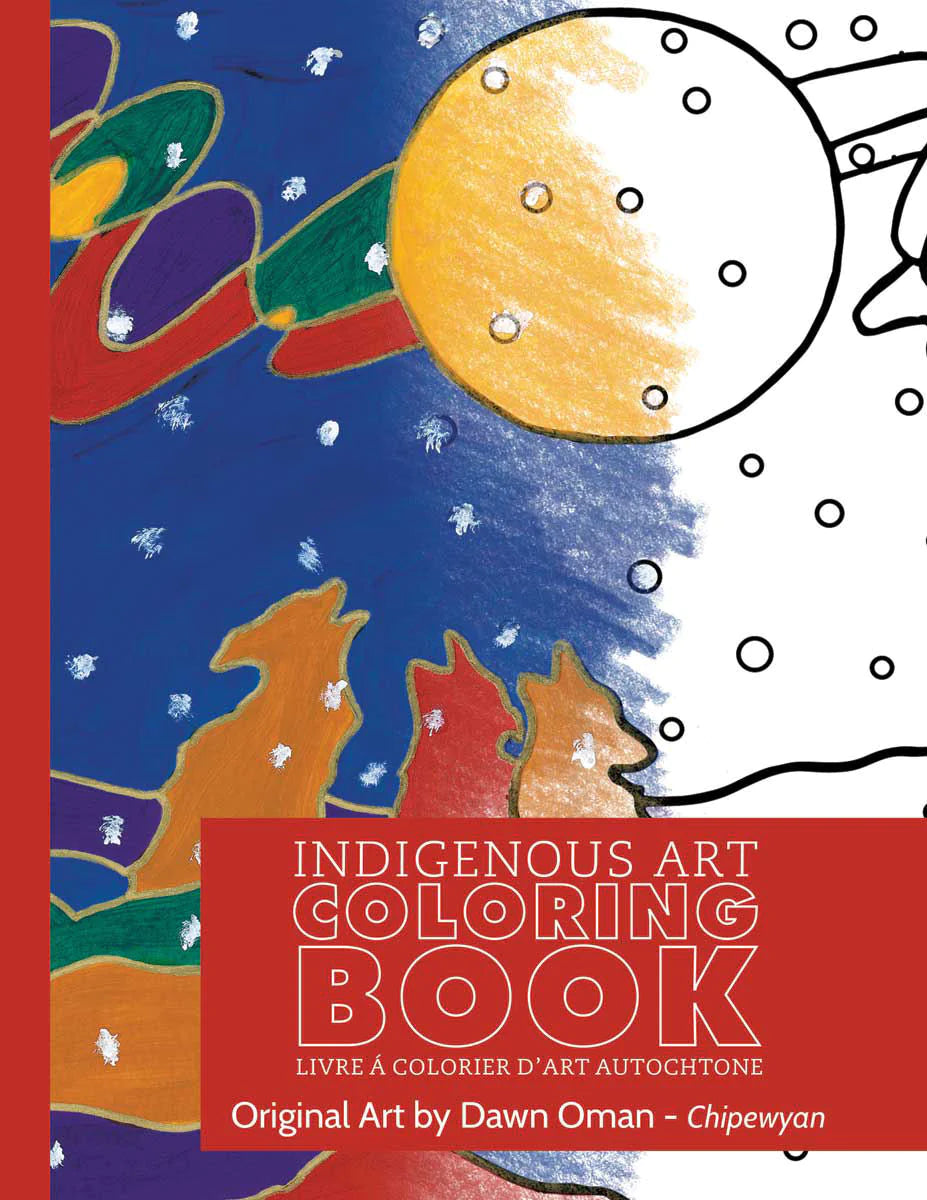 Colouring Book Dawn Oman - Colouring Book Dawn Oman -  - House of Himwitsa Native Art Gallery and Gifts