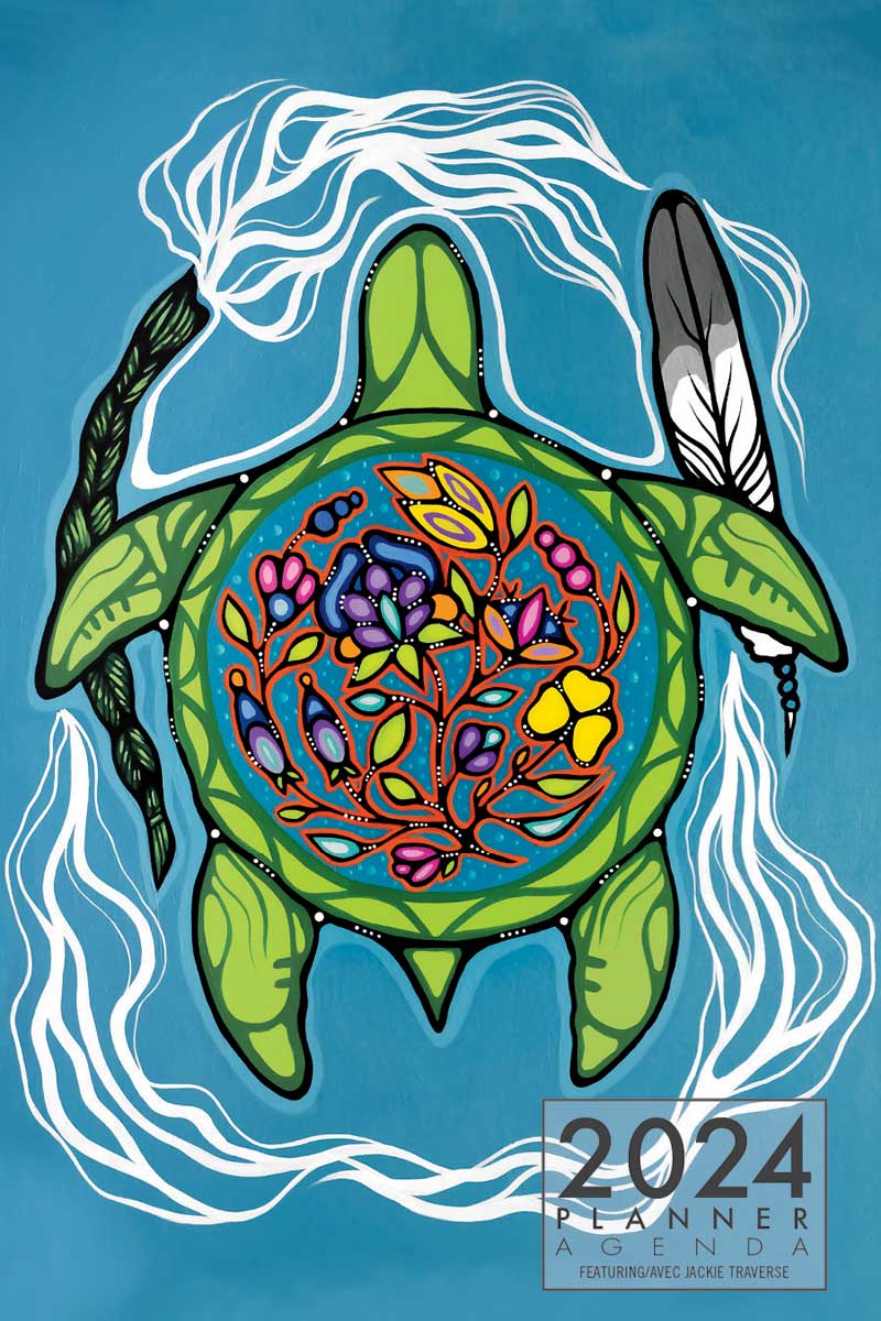 Planner 2024 Prayers Turtle Island - Planner 2024 Prayers Turtle Island -  - House of Himwitsa Native Art Gallery and Gifts