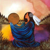 MATTED ART CARDS BETTY ALBERT - Heartbeat - POD1900M DISC - House of Himwitsa Native Art Gallery and Gifts