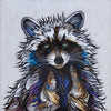 MATTED ART CARDS MICQAELA JONES - Raccoon - POD2630M - House of Himwitsa Native Art Gallery and Gifts