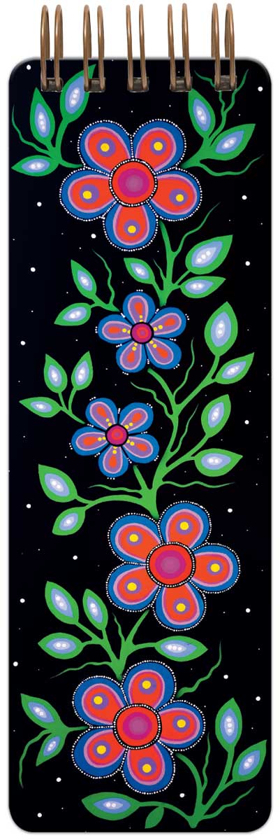 Note Pad Jackie Traverse Ojibway Floral IX