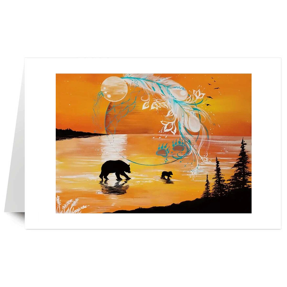 Art Card Karen Erickson Mother Bear II -  - Art Card - House of Himwitsa Art Gallery