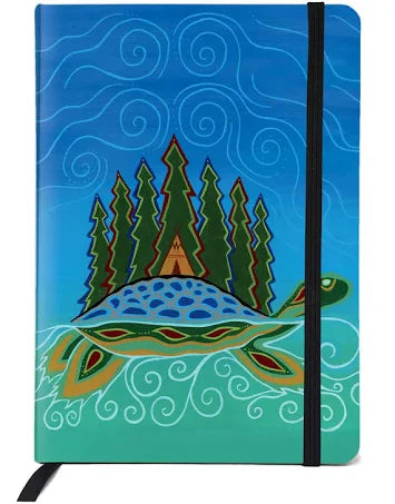 Journal Turtle Island Patrick Hunter - Journal Turtle Island Patrick Hunter -  - House of Himwitsa Native Art Gallery and Gifts