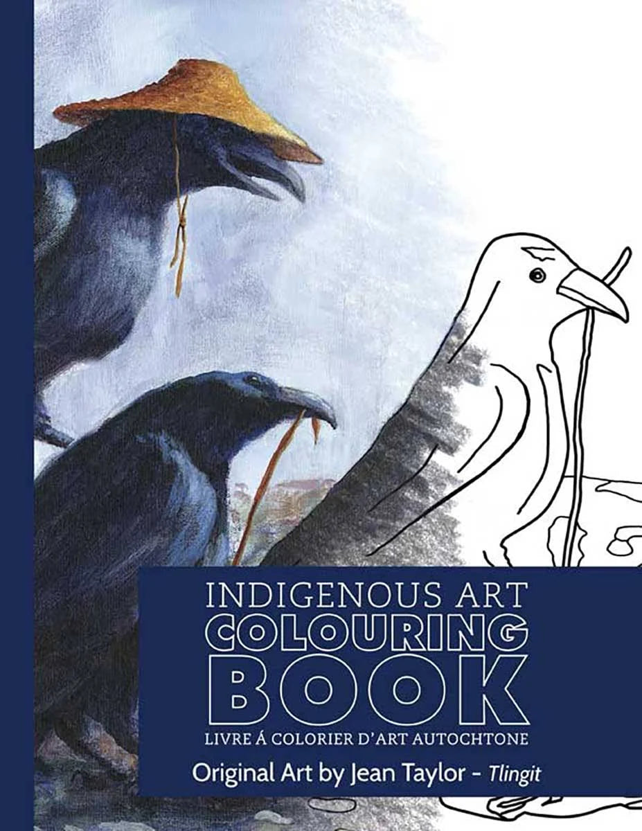 Colouring Book Jean Taylor - Colouring Book Jean Taylor -  - House of Himwitsa Native Art Gallery and Gifts