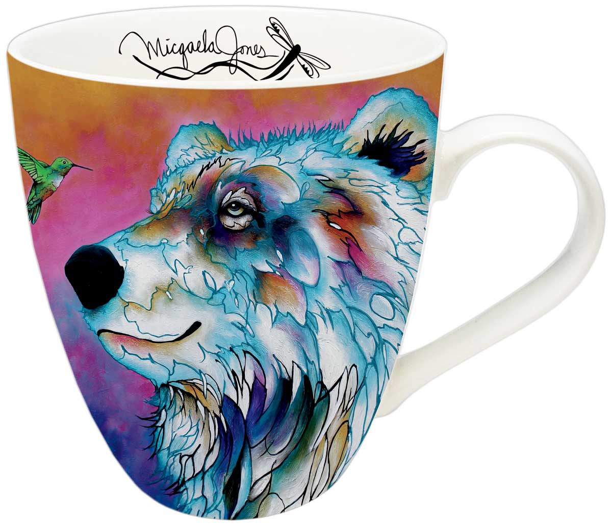 Mug Micqaela Jones Sunrise Tales - Mug Micqaela Jones Sunrise Tales -  - House of Himwitsa Native Art Gallery and Gifts