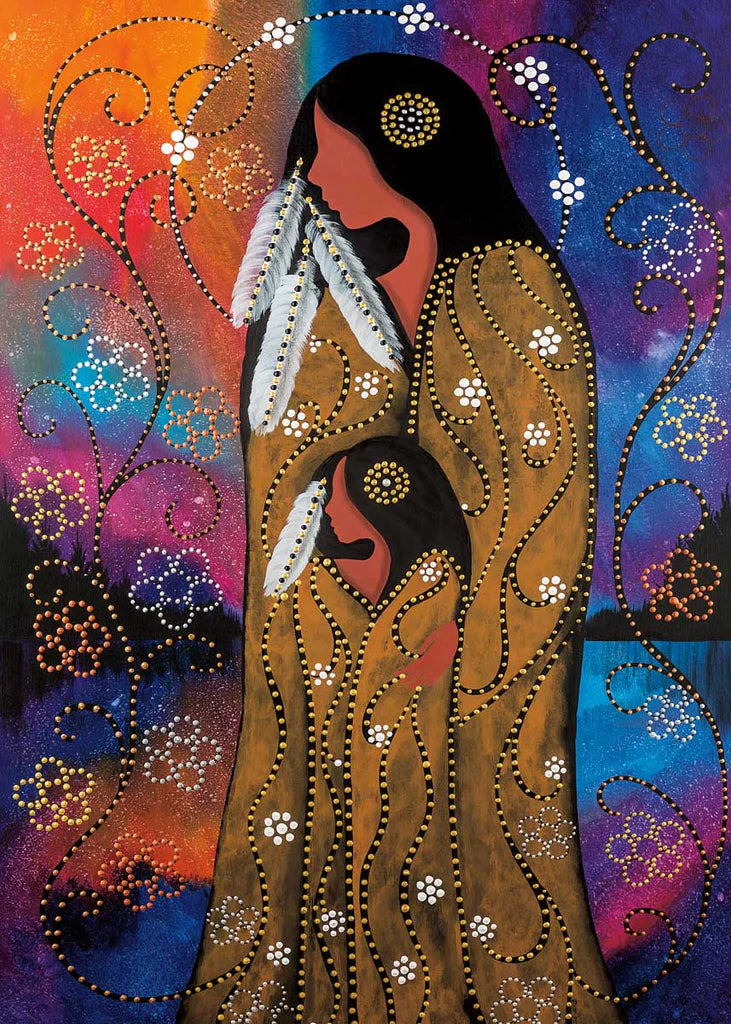 Art Card Betty Albert The Inheritance - Art Card Betty Albert The Inheritance -  - House of Himwitsa Native Art Gallery and Gifts