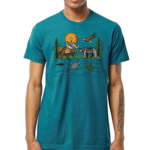 *T Shirt Storm Angeconeb All my Realatives