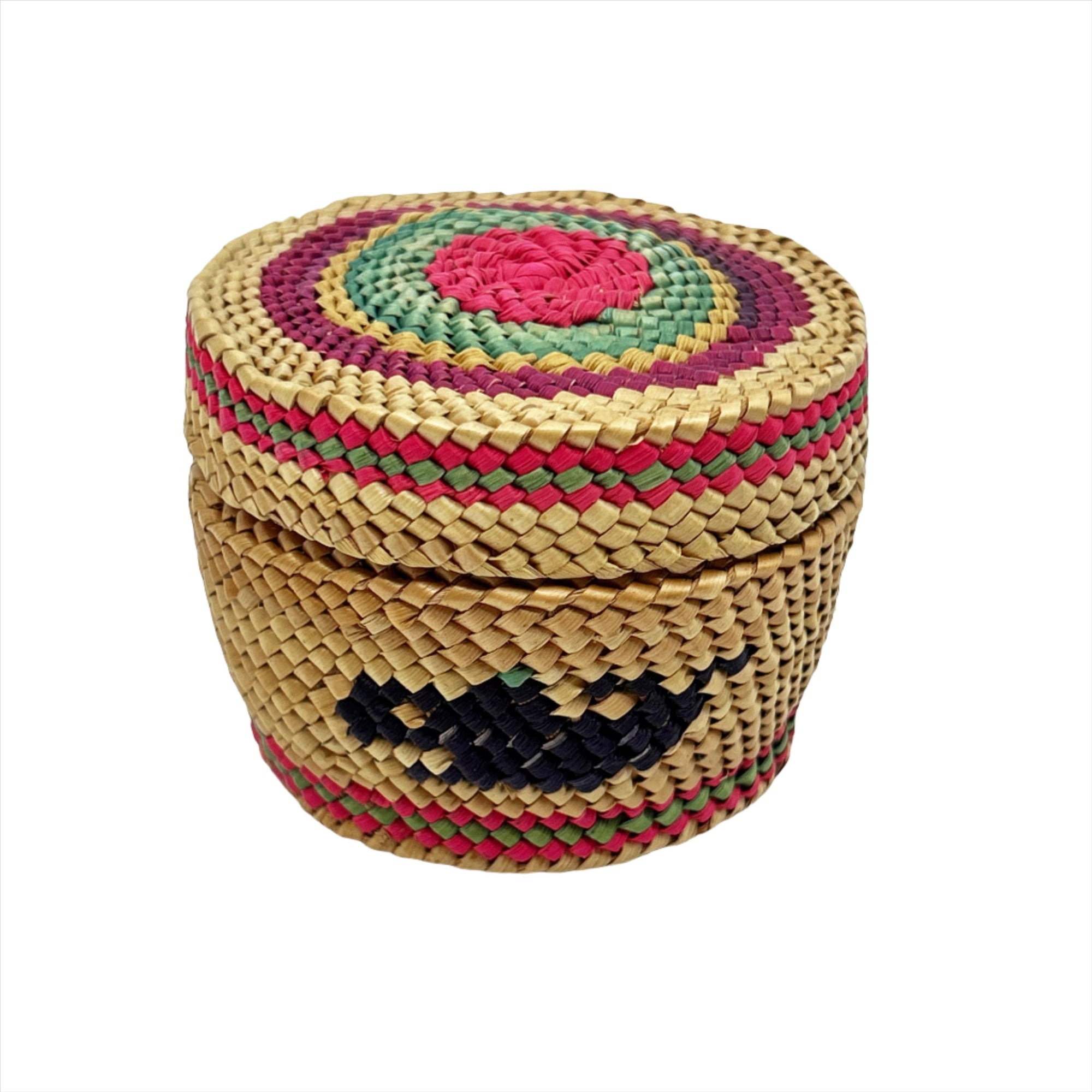 Nuu-Chah-Nulth Woven Round Basket - Maynards Fine Art and Antiques -  - House of Himwitsa Art Gallery