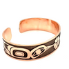 Grant Pauls Copper 1/2" Bracelet Hummingbird