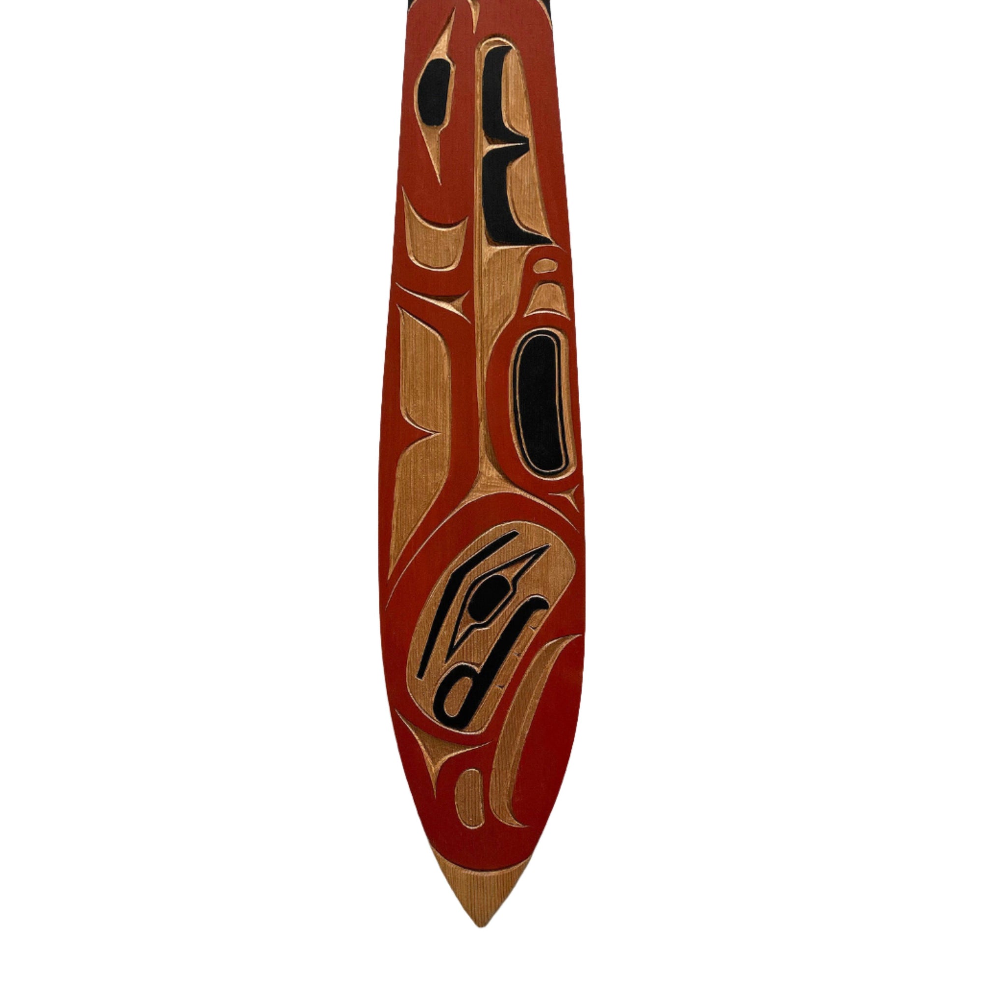 Victor West Paddle Salmon -  - PANEL - House of Himwitsa Art Gallery