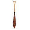 VICTORIA WEST SALMON RED CEDAR PADDLE 4 FEET 3" -  - PANEL - House of Himwitsa Art Gallery