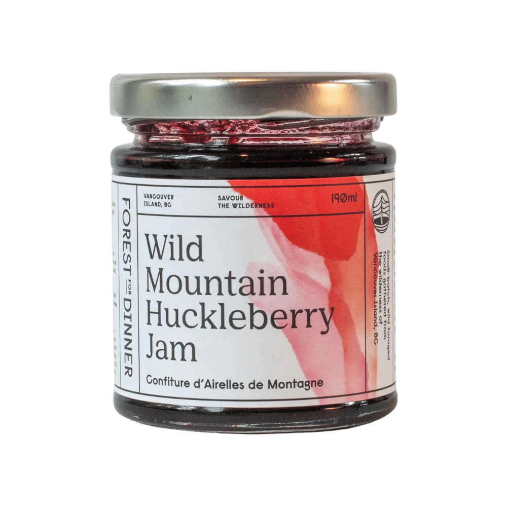 Wild Mountain Huckleberry Jam 190ml - Wild Mountain Huckleberry Jam 190ml -  - House of Himwitsa Native Art Gallery and Gifts