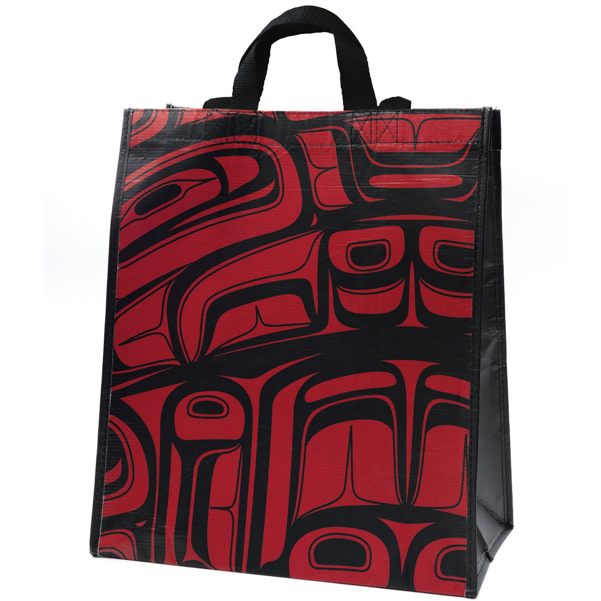 Eco Bag Large Corey W. Moraes In Spirit - Eco Bag Large Corey W. Moraes In Spirit -  - House of Himwitsa Native Art Gallery and Gifts