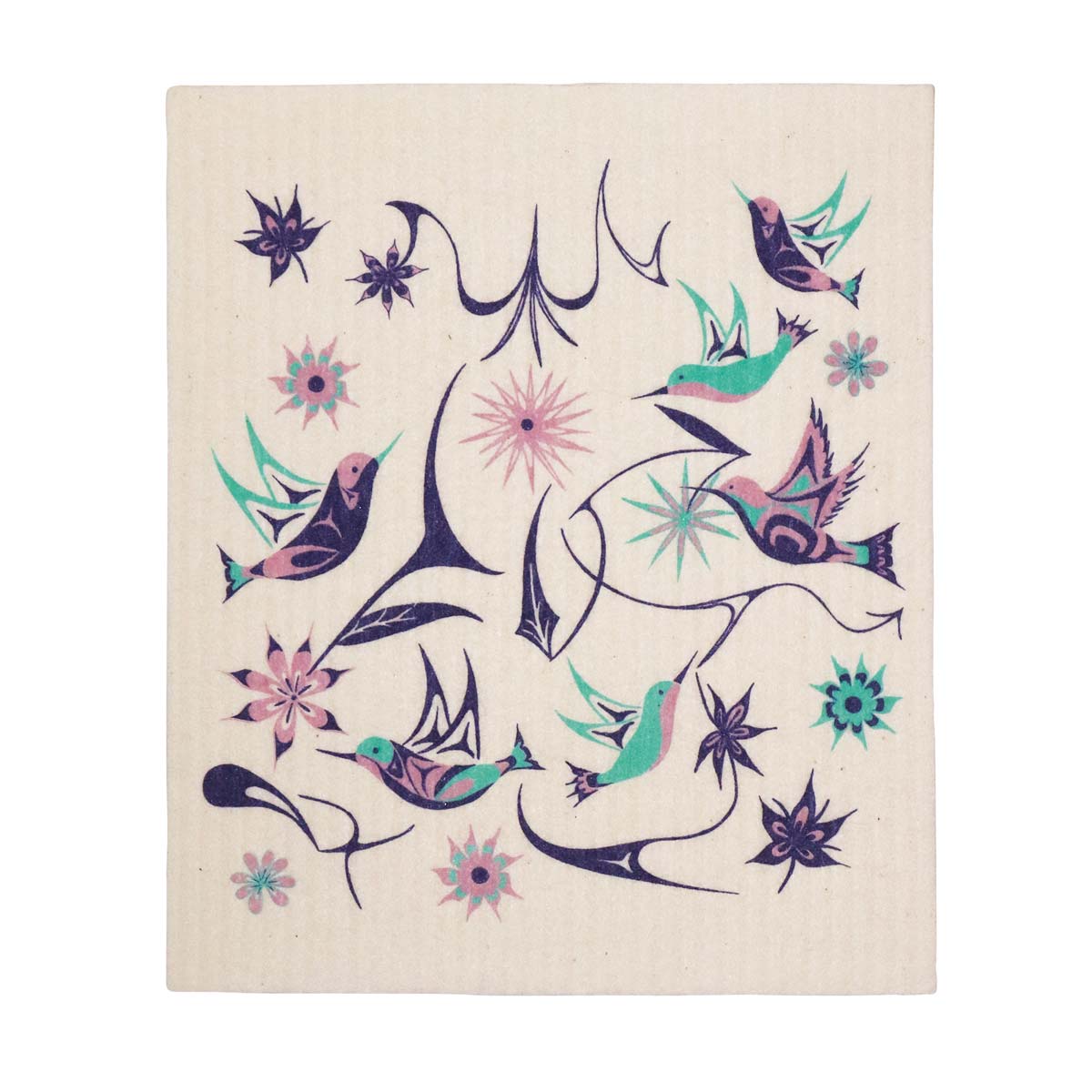 Eco Cloth Nicole La Rock Hummingbird - Eco Cloth Nicole La Rock Hummingbird -  - House of Himwitsa Native Art Gallery and Gifts