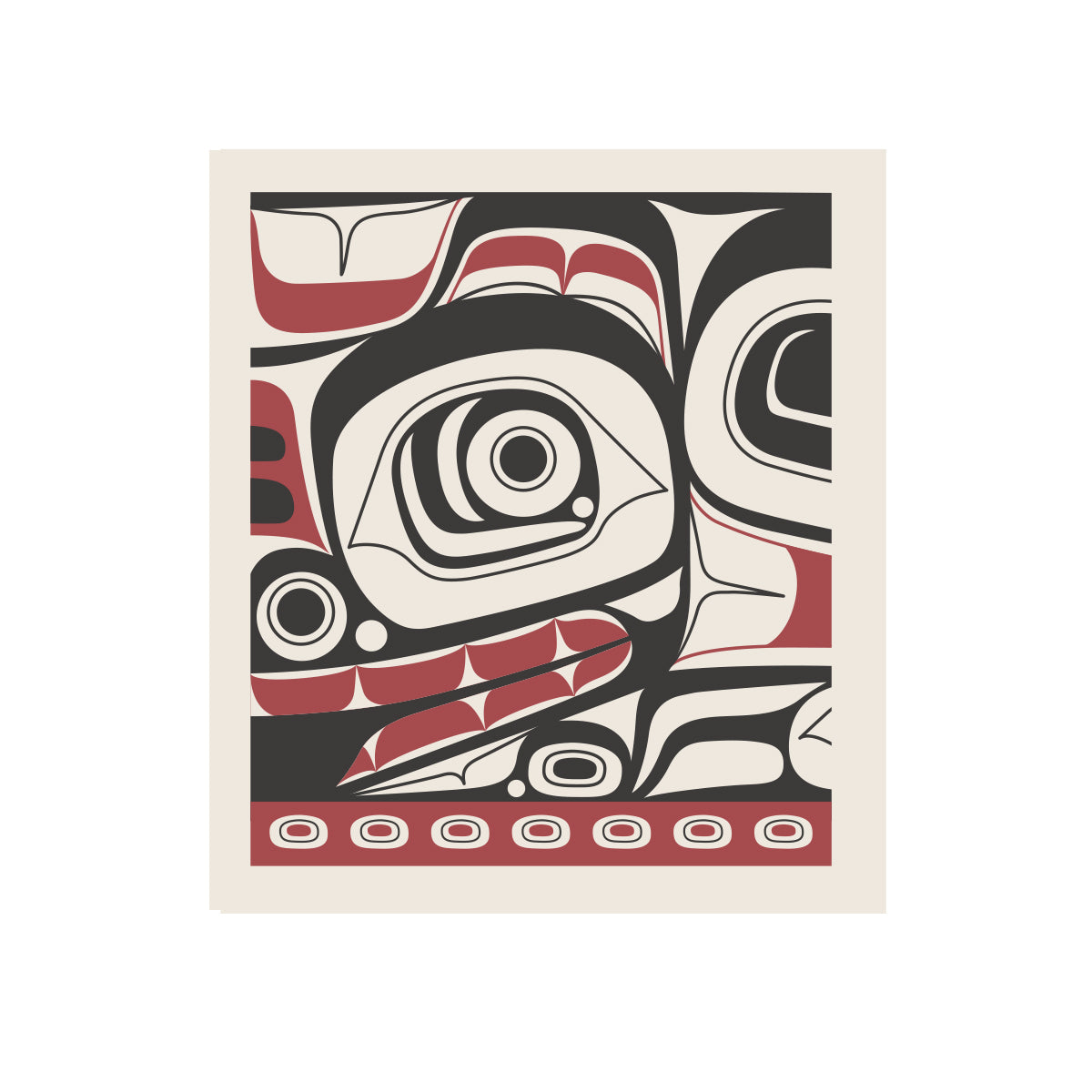 Eco Cloth Morgan Asoyuf Matriarch Bear - Eco Cloth Morgan Asoyuf Matriarch Bear -  - House of Himwitsa Native Art Gallery and Gifts