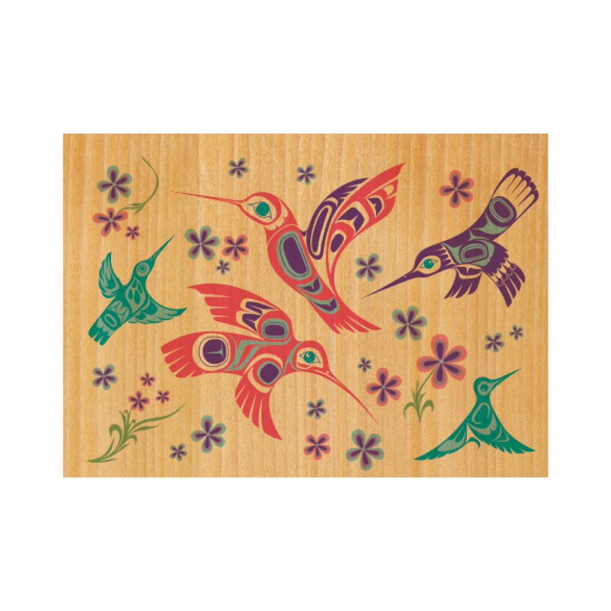 Postcard PW Infinite Joy - Postcard PW Infinite Joy -  - House of Himwitsa Native Art Gallery and Gifts