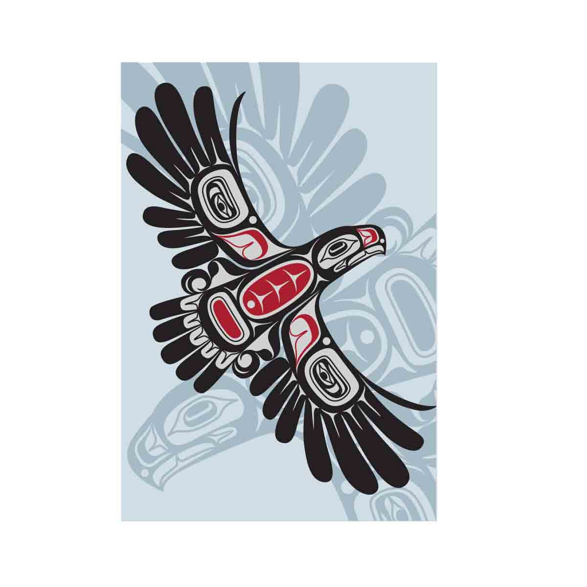 Postcard Eagles First Flight - Postcard Eagles First Flight -  - House of Himwitsa Native Art Gallery and Gifts