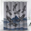 SHOWER CURTAINS - Soaring Eagle - SHOW12 - House of Himwitsa Native Art Gallery and Gifts