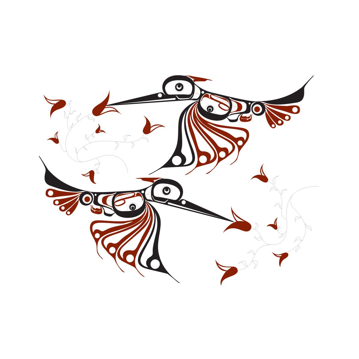 Tattoo Hummingbird - Tattoo Hummingbird -  - House of Himwitsa Native Art Gallery and Gifts
