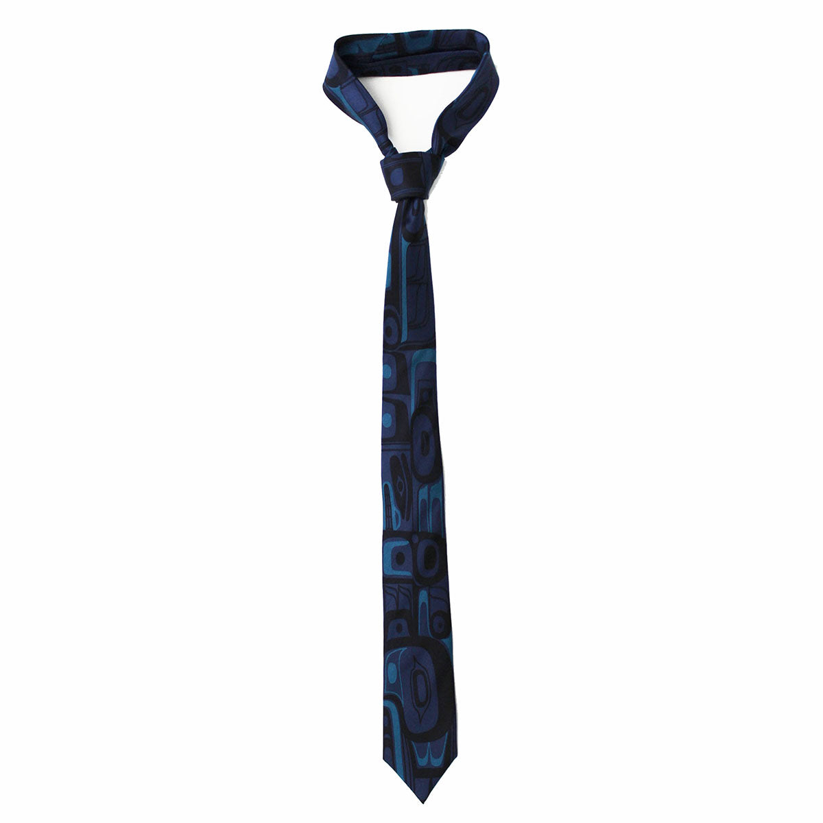 Tie Woven A Weir Thunderbird - Tie Woven A Weir Thunderbird -  - House of Himwitsa Native Art Gallery and Gifts