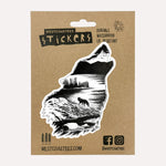 Westcoastees Takaya Sticker - Westcoastees Takaya Sticker -  - House of Himwitsa Native Art Gallery and Gifts