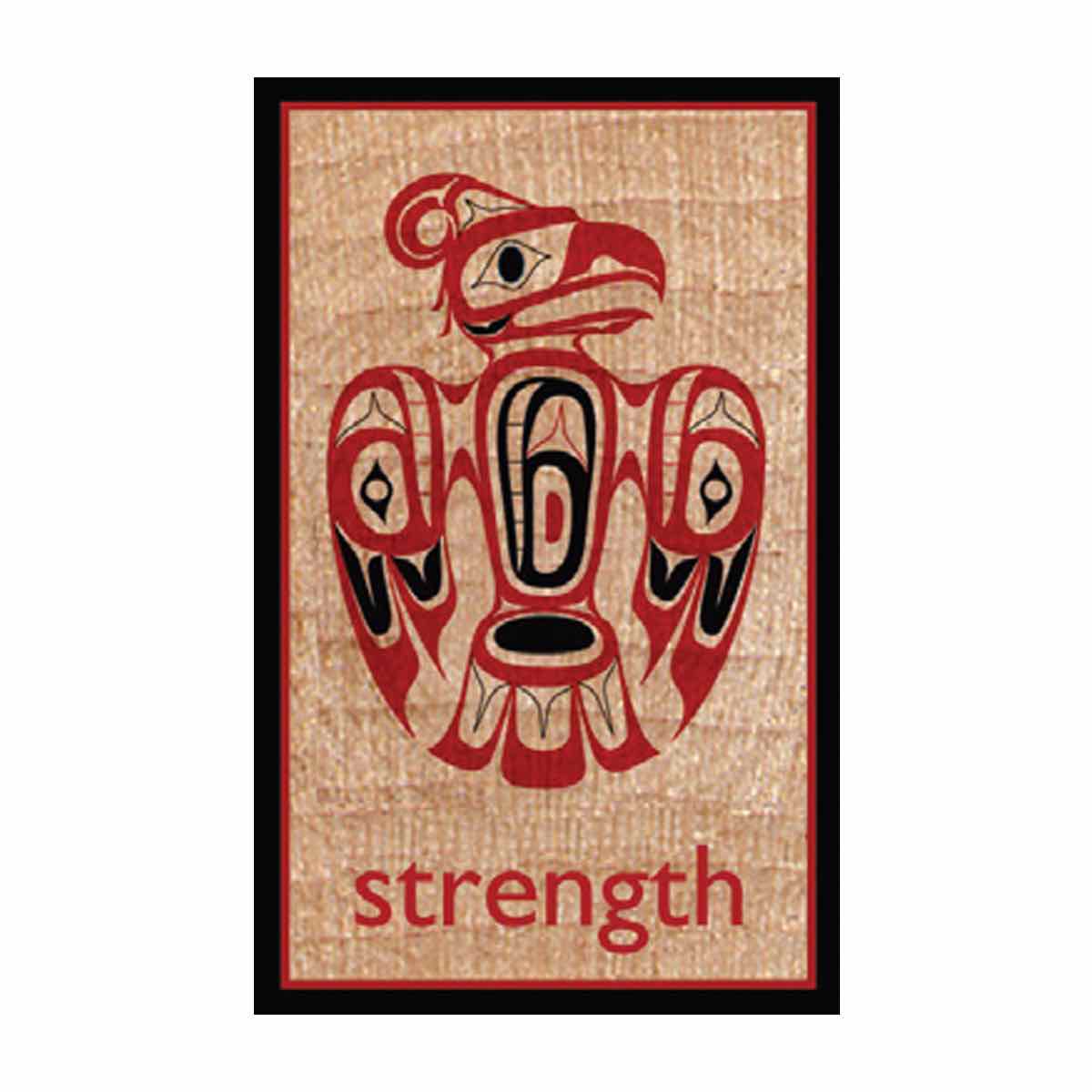 Magnet Wood DA Tbird - Magnet Wood DA Tbird -  - House of Himwitsa Native Art Gallery and Gifts