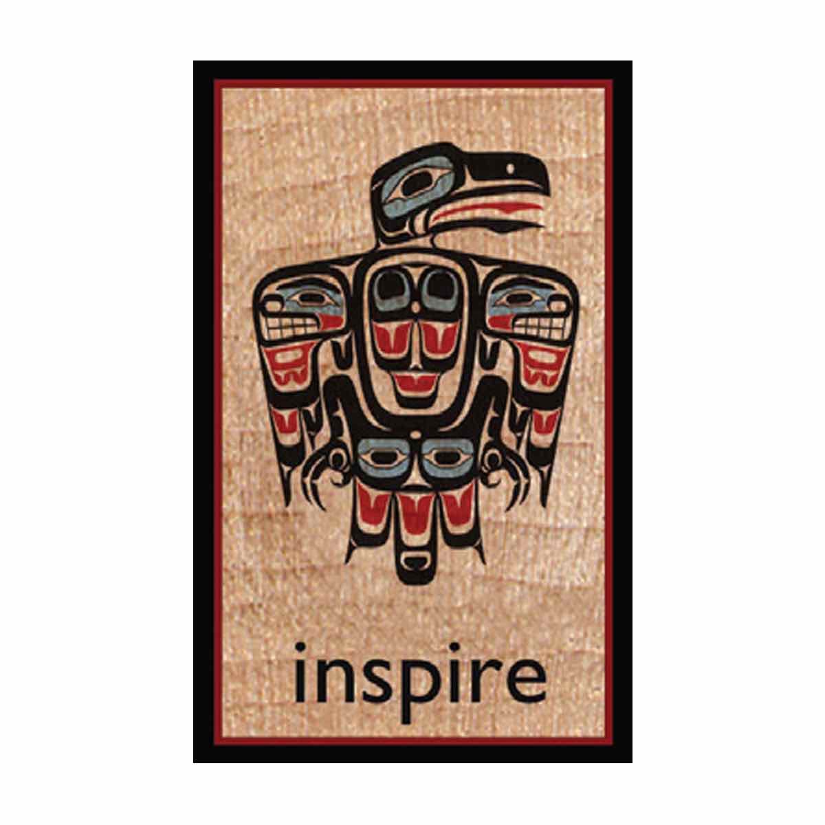 Magnet Wood RC Raven - Magnet Wood RC Raven -  - House of Himwitsa Native Art Gallery and Gifts