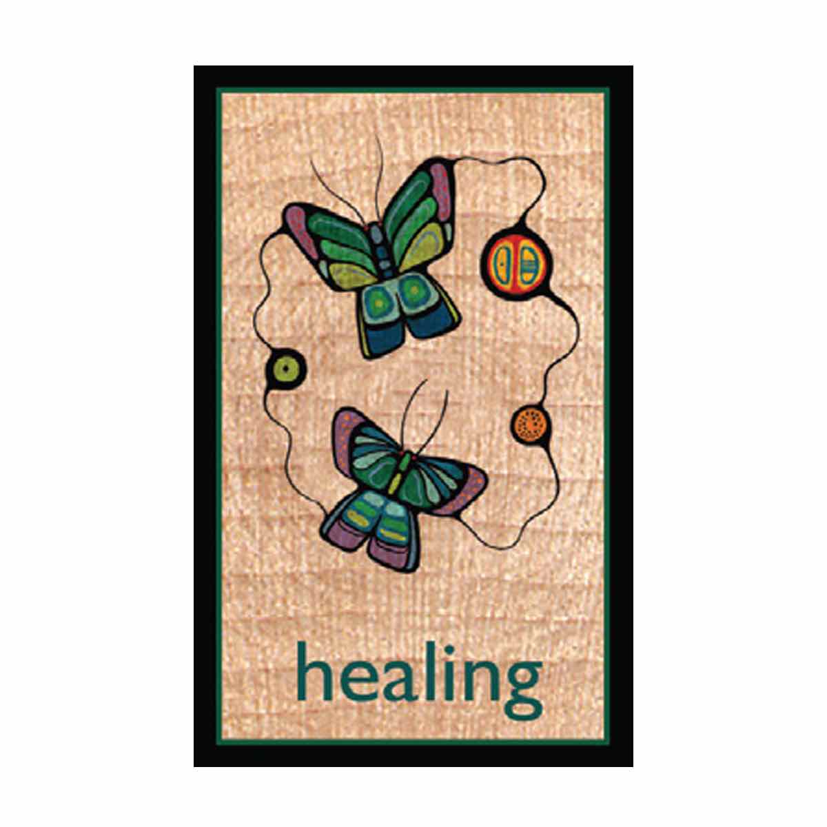 Magnet Wood MJ Butterflies - Magnet Wood MJ Butterflies -  - House of Himwitsa Native Art Gallery and Gifts