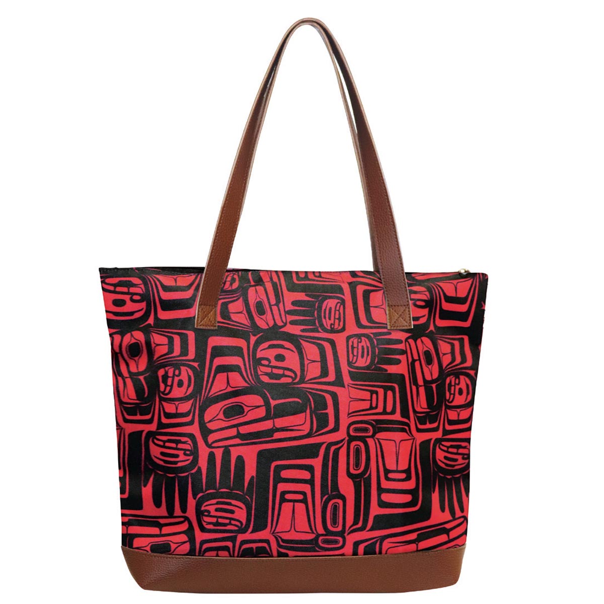 Tote Bag Eagle Crest - Tote Bag Eagle Crest -  - House of Himwitsa Native Art Gallery and Gifts
